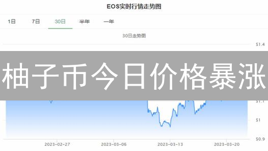 柚子币今日价格暴涨？深度剖析EOS币价影响因素！