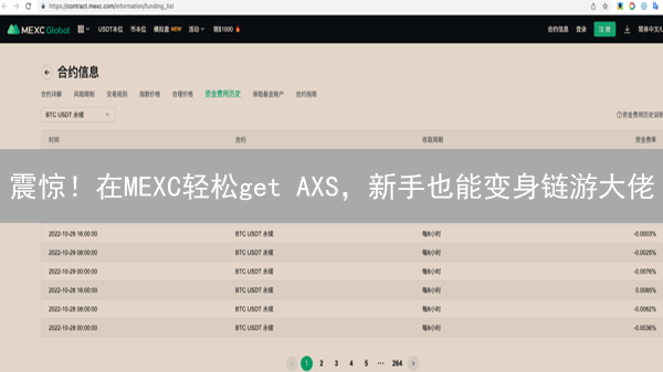 震惊！在MEXC轻松get AXS，新手也能变身链游大佬？