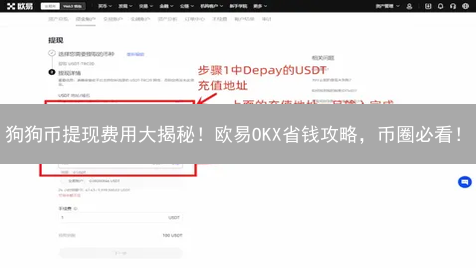 狗狗币提现费用大揭秘！欧易OKX省钱攻略，币圈必看！