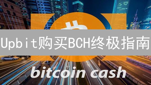 Upbit购买BCH终极指南：新手也能轻松上手！